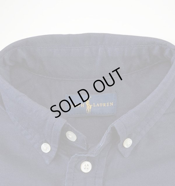 画像3: ★メール便無料★【ラルフローレン】コットン オックスフォード Blake長袖シャツ（ネイビー）＜SIZE5-6＞