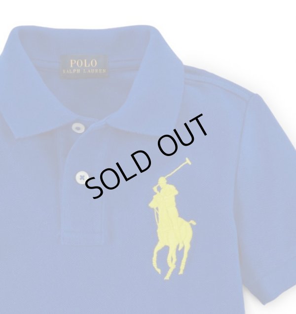 画像3: ★メール便無料★【ラルフローレン】半袖ビッグポニーポロシャツ（ブルー×イエロー）