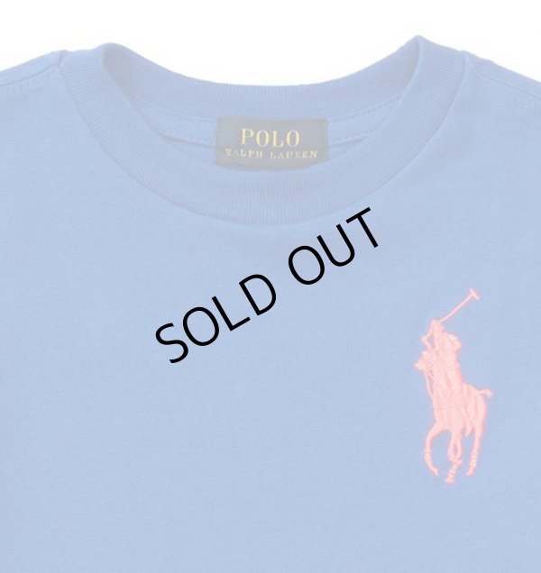 画像3: ★メール便無料★【ラルフローレン】ビッグポニーコットンＴシャツ（ブルー）
