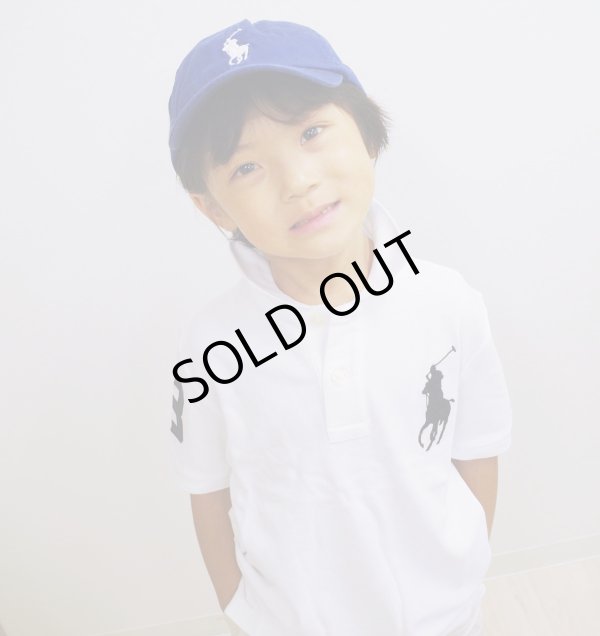 画像6: ★メール便無料★【ラルフローレン】半袖ビッグポニーポロシャツ（ホワイト×ブラック）