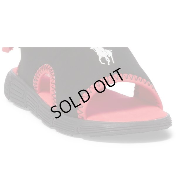 画像3: 【ラルフローレン】WavecroftII マジックテープ サンダル(ブラック)<13-16cm>