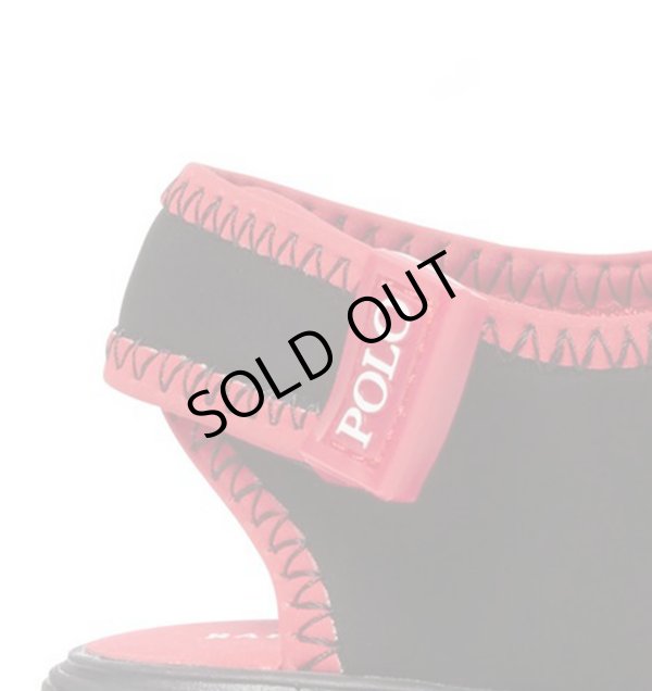 画像6: 【ラルフローレン】WavecroftII マジックテープ サンダル(ブラック)<13-16cm>