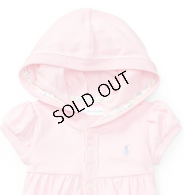 画像3: ★メール便無料★【ラルフローレン】半袖フローラルインターロック上下セット（ピンク）＜9-12カ月＞