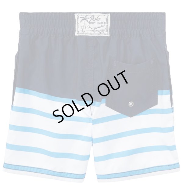 画像5: ★メール便無料★【ラルフローレン】Sanibel ストライプスイムトランクス（水着/スイムウェア）（ネイビーマルチ）＜12-24カ月＞