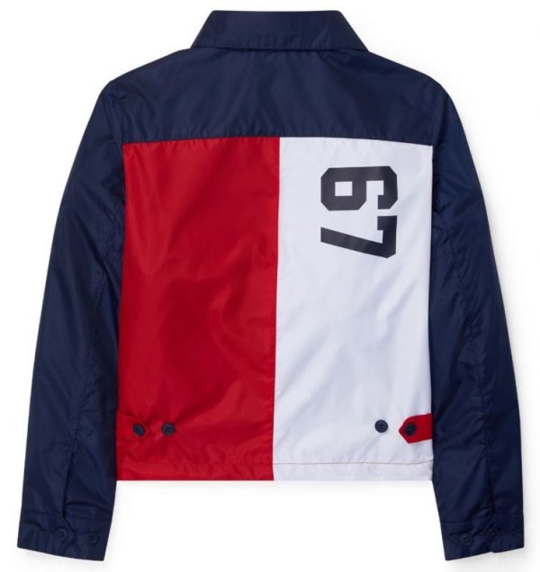 画像5: 【ラルフローレン】グラフィック フーデッド ジャケット(レッド×ネイビー)<S-XL>