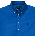 画像2: 【ラルフローレン】半袖コットンポプリンシャツ（ブルー）<S-XL> (2)