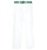 【ラルフローレン】ベルト付 ストレッチ チノ パンツ（ホワイト）＜140cm-170cm＞