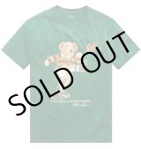 ★メール便無料★【ラルフローレン】半袖ラグビー ベア コットン ジャージー Tシャツ（グリーン）＜S＞