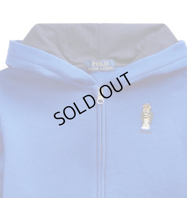 画像3: 【ラルフローレン】パーカー ベア フリース フードパーカー（ブルー）＜S-XL＞