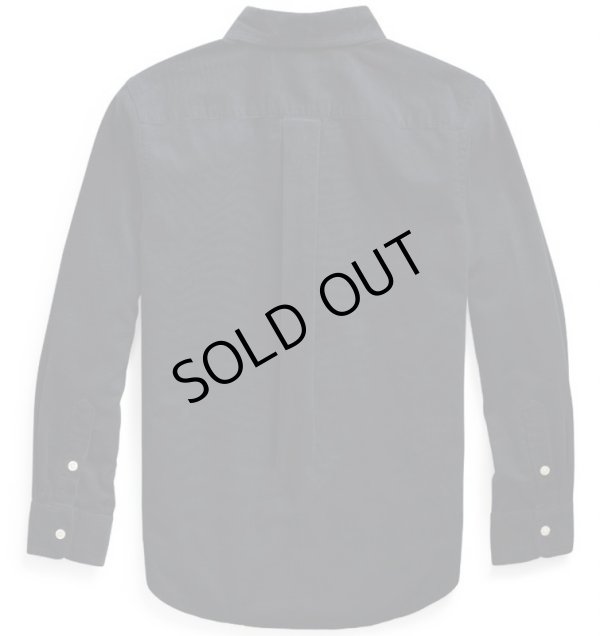 画像4: 【ラルフローレン】長袖コットンコーデュロイシャツ(ブラック)<S-XL>