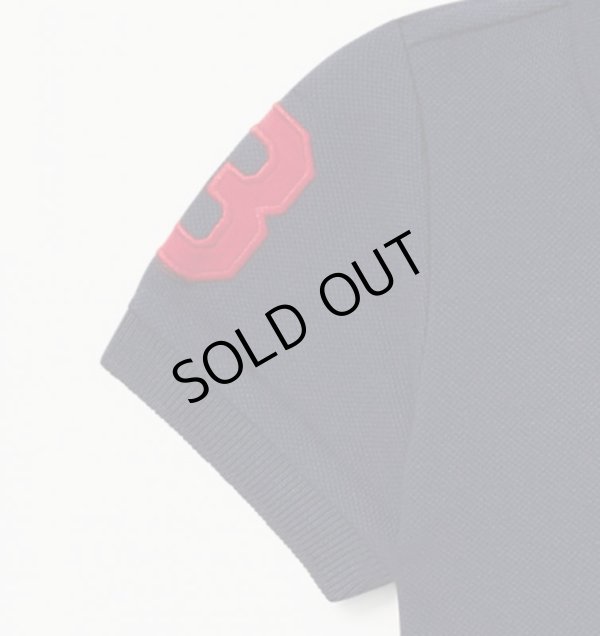 画像3: ★メール便無料★【ラルフローレン】半袖ビッグポニーコットンピケポロシャツ（ネイビー×レッド）＜12-24カ月＞