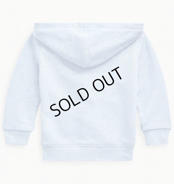 画像5: 【ラルフローレン】POLOツイルテリーフーディ（ライトブルー）＜12-24ヶ月＞