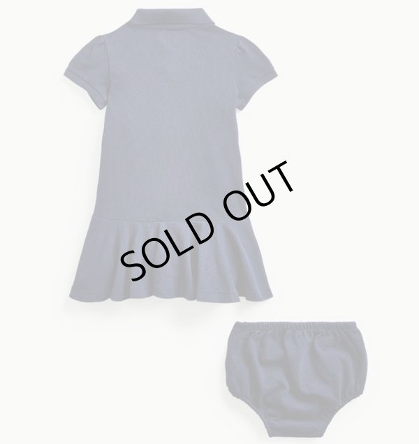 画像4: ★メール便無料★【ラルフローレン】半袖ピケ ポロドレス ＆ブルマ（ネイビー） 