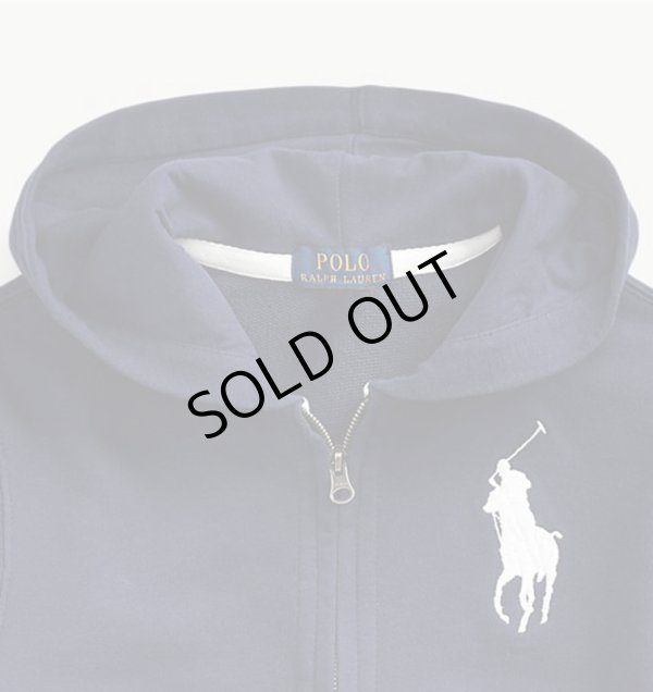 画像3: 【ラルフローレン】Big Pony フレンチテリー フーディ（ネイビー ホワイト）＜S-XL＞