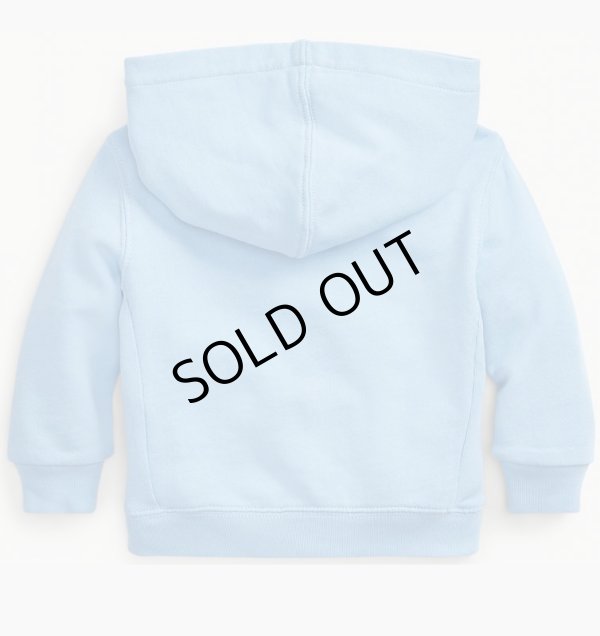 画像9: 【ラルフローレン】Big Pony フレンチテリー フーディ フードパーカー（ネイビー/ライトブルー） 