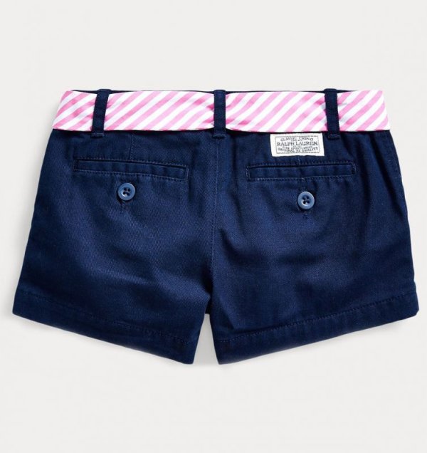 画像5: ★メール便無料★【ラルフローレン】ベルト付ベリーショートチノパンツ＜4T-6X＞
