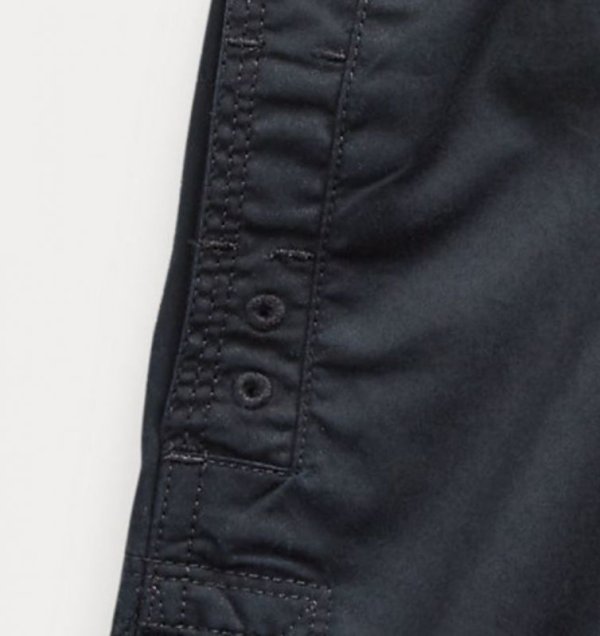 画像4: ★メール便無料★【ラルフローレン】コットンツイル ショートパンツ（ブラック/ホワイト） 