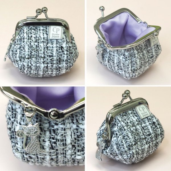 画像9: ころぽてがま口財布4【ツイード】（全3種）