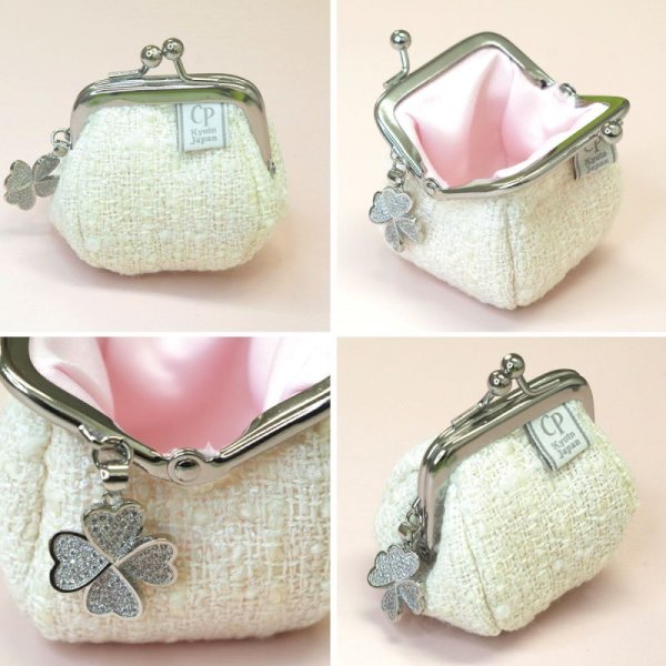 画像5: ころぽてがま口財布4【ツイード】（全3種）