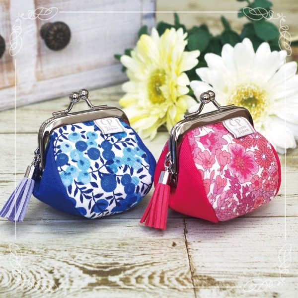 画像3: ころぽてがま口財布6【リバティプリント|Liberty】（全2種）