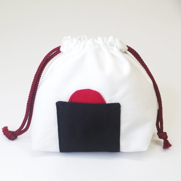 画像2: おにぎり巾着袋＜日本製＞