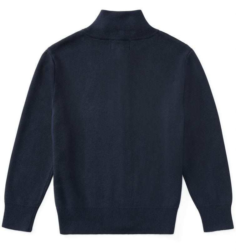 24m90cm   長袖　ccセーター　定番　人気　ラルフローレン　ヘザーブルー