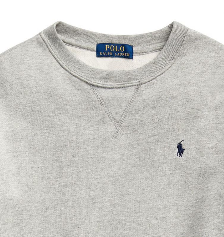 POLO RALPH LAUREN 裏起毛トレーナー グレー M-