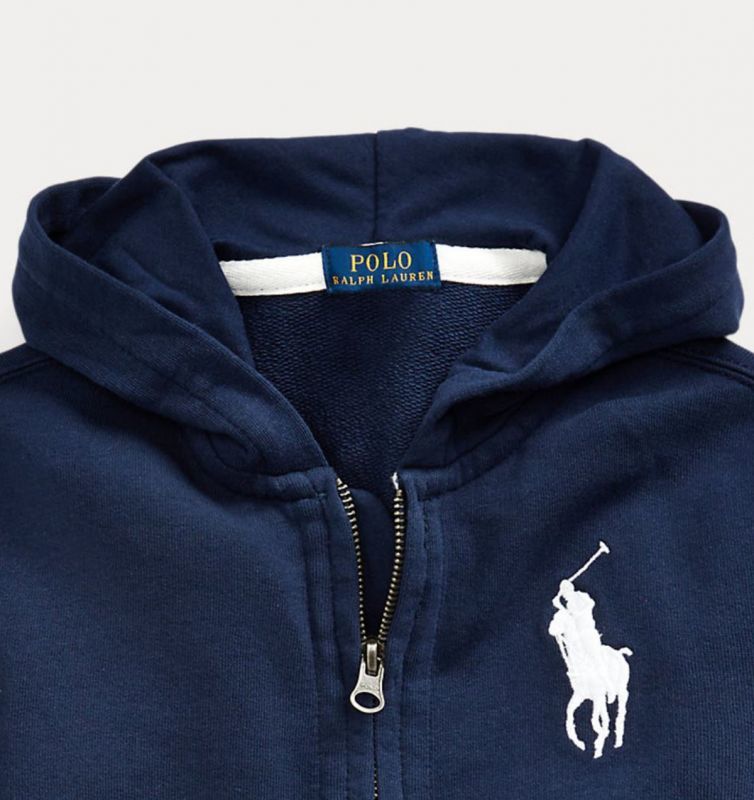 POLO RALPH LAUREN ポニーアップリケ フレンチテリー フーディ