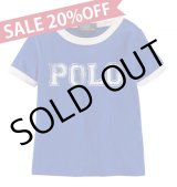 画像: ★メール便無料★【ラルフローレン】POLOコットン半袖Tシャツ（ブルー）＜12/18/24カ月＞