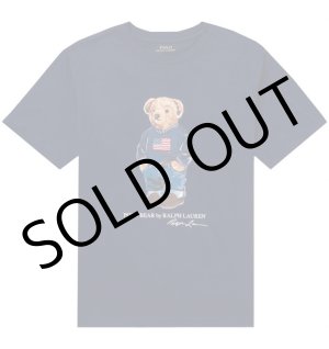 画像: ★メール便無料★【ラルフローレン】半袖ポロベアーコットンTシャツ（ネイビー）＜S-XL＞