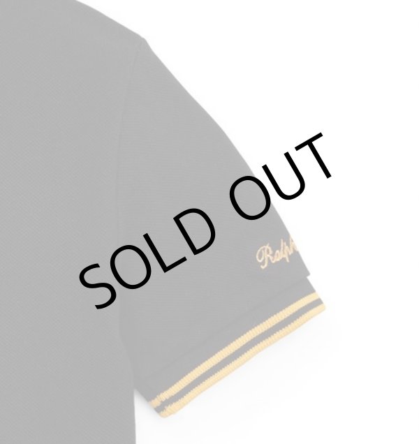 画像7: ★メール便無料★【ラルフローレン】半袖ピケメッシュポロシャツ（ブラック）<2T-SIZE7> (7)