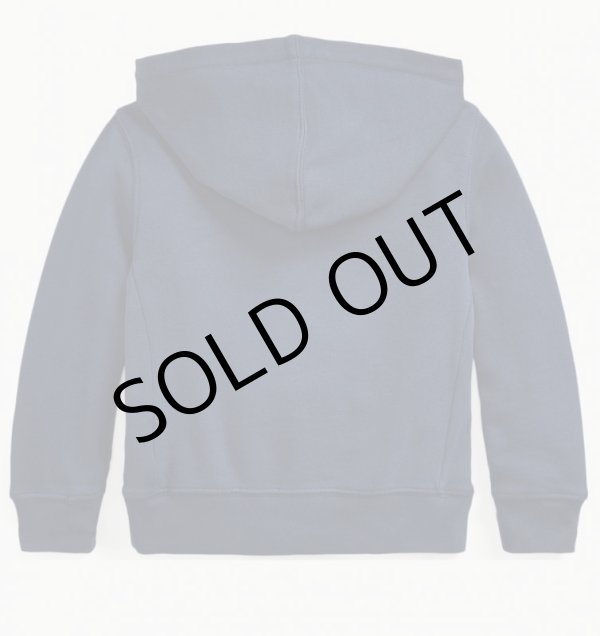 画像4: 【ラルフローレン】Big Pony フレンチテリー フーディ（ネイビー）<3T-SIZE7> (4)